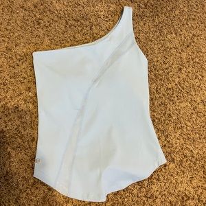 Buff Bunny one shoulder workout tank 🐰💙